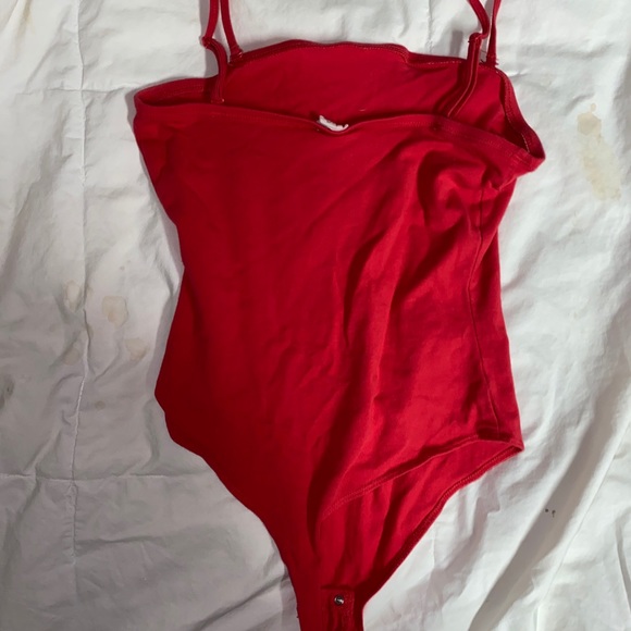 Red body suit - Picture 3 of 3